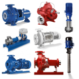Centrifugal pumps with shaft seal