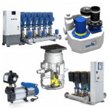 Ready-to-connect pump sets