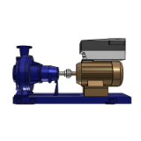 KWP 3e Pump - 干燥安装的蜗壳泵