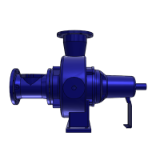 Sewatec Fig.0_Pump - Pompa con corpo a spirale installata a secco