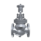 ECOLINE GLC 150-600 with Actuator Interface - Cast steel globe valve, bolted bonnet (CL-150/300/600)