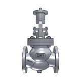 SICCA 150-600 GLC with Actuator Interface - Cast Steel Globe Valve, Bolted Bonnet (CL-150/300/600)