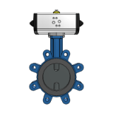 BOAX-B ACTAIR NG with Material number -BIM Data - Centred disc butterfly valves with AMRING elastomer liner