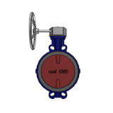ISORIA 16 with MN MR Reducers - Centred disc butterfly valves with AMRING elastomer liner