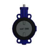 ISORIA 20 Bareshaft Valve - Centred disc butterfly valves with AMRING elastomer liner