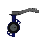 ISORIA 20 with Manual Handles - Centred disc butterfly valves with AMRING elastomer liner