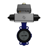 ISORIA 20 with DYNACTAIR NG - Centred disc butterfly valves with AMRING elastomer liner