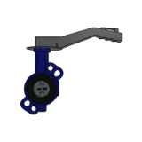 ISORIA 25 with Manual Handles - Centred disc butterfly valves with AMRING elastomer liner