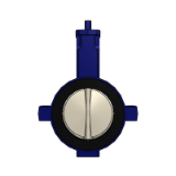 KE Elastomer Bareshaft Valve - "Centrická uzavírací klapka, elastomerová prstencová manžeta"