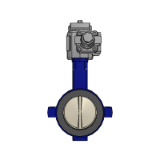 KE Elastomer with HQ - Centred-disc Butterfly Valve with PFA Liner