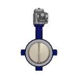 KE Plastomer with HQ - Centred-disc Butterfly Valve with PFA Liner