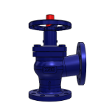 BOA-H Angle Pattern with Material number -BIM Data - Maintenance free metal seated globe valves with bellows