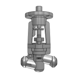 NORI 500 ZXSV with actuator interface - Globe valve with gland packing